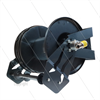 Automatik Schlauchaufroller Hybrid - Nylon / Stahl pulverbeschichtet schwarz - 30m - max