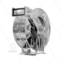 Automatischer Schlauchaufroller - Schlaucheinlauffenster einstellbar - VA - 25m - 250 Bar