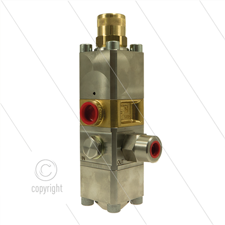 BKX600 - Druckregelventil - 600 Bar - 15 bis 60 l/min - max 60°C - Eingang: 1/2"IG