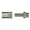 blufood® Schraubarmatur DN12 AGR 1/2" Edelstahl  nicht Schälen