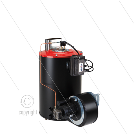BR750 Brennerkammer - 300 Bar - 230V - 62 kW - Ohne Sicherheitsausstattung und Schaltkaste
