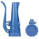 Brausekopf 1/2"IG blau Max. 8 bar / 60°C  Ergonomische geformte Brause.