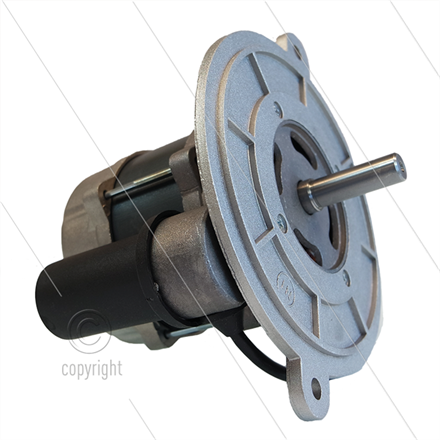 Brennermotor 230V - 130W - linksdrehend - mit Flansch