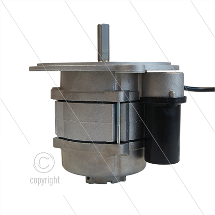 Brennermotor - Tecno.mec - 230V - 130W - rechtsdrehend - mit Flansch