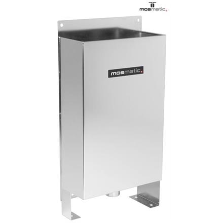 Bürsten-Behälter mit Auslauf-2" LAZ 340x67x143 INOX