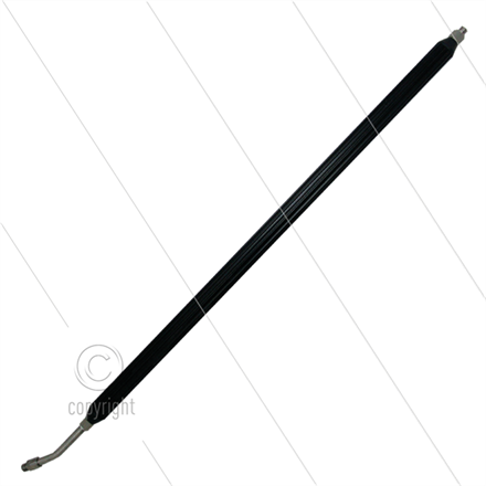 Bürstenlanze - Mosmatic - L=1050/800mm - gebogen - VA - mit Drehgelenk - 2x 1/4" AG