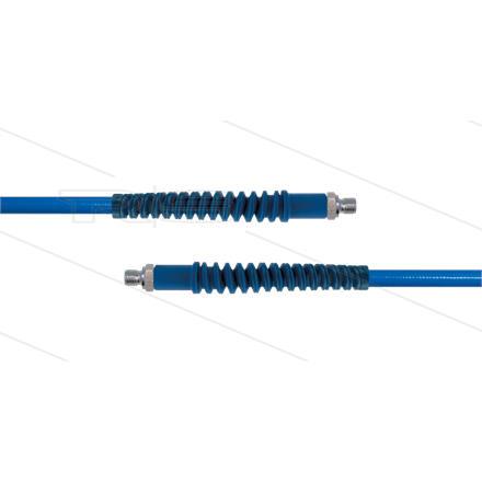 Carwash Titan-Slide Schlauch blau DN06 - 4,0m - 2x 3/8" AGR - 2x SKS - 300 Bar