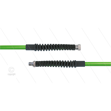 Carwash Titan-Slide Schlauch grün DN06 - 4,0m - 1/4" DKR x 1