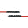 Carwash Titan-Slide Schlauch rot DN06 - 4,0m - 2x 1/4" DKR - 2x SKS schwarz - 300 Bar