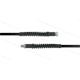 Carwash Titan-Slide Schlauch schwarz DN06 - 15m - 1/4" DKR x 3/8" AGR - 2x SKS - 300 Bar