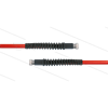 CarwashTitan-Slide Schlauch rot DN06 - 5,5m - 2x 1/4" DKR VA - 2x - SKS schwarz - 300 Bar