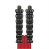 CC DN 08 200 bar 5,0 M. DKOL 14x1,5 : DKOL 14x1,5 rot