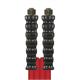 CC DN 08 200 bar 5,5 M. DKOL 18x1,5 : DKOL 18x1,5 rot