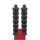 CC DN 08 200 bar 6,0 M. DKOL 14x1,5 : DKOL 14x1,5 rot
