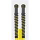 CC DN06 200 bar 3,5 M. DKOL 18x1,5 : DKOL 18x1,5 gelb