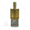 Chemiefilter Edelstahl/Messing mit VA Rückschlagventil - 300 mµ - 1,1 l/min - max 40°C - 6