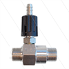 Chemieinjektor - Edelstahl - Einstellbar - Ø1.5mm (065) - 350 Bar - 30 l/min - max 90°C -