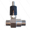 Chemieinjektor - Edelstahl - Einstellbar - Ø2.1mm (120) - 350 Bar - 30 l/min - max 90°C -