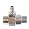 Chemieinjektor - Edelstahl - Ø2.1mm (120) - 350 Bar - 30 l/min - max 90°C - 2 x 3/8" AG