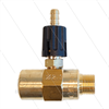 Chemieinjektor - Messing - Einstelbar - Ø2.3mm (150) - 280 Bar - 30 l/min - max 90°C - 3/8