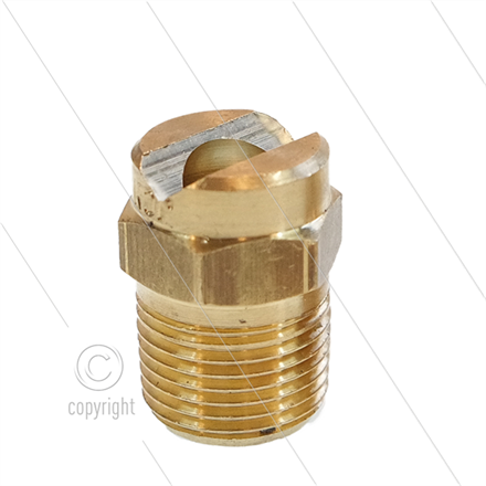 Chemikaliendüse - 3/8" AG - 50.120 - Messing