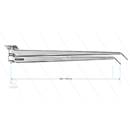 DDK - Doppel-Deckenkreisel in Wabenform - L=1600/1750mm
