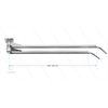 DDP - Doppel-Deckenkreisel - L=2250/2500mm - Anschluss Ein: 1/4" IG x Aus: 1/4" AG