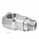 DGE Winkeldrehgelenk - einfach gelagert - 1 1/2" IG BSP x 1 1/2" AG BSPT konisches Gewinde