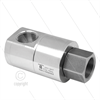 DGE Winkeldrehgelenk - einfach gelagert - 2 x 1 1/4" IG - 200 Bar - NW28 - 30 U/min