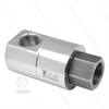 DGE Winkeldrehgelenk - einfach gelagert - 2 x 1 1/4" IG - 200 Bar - NW28 - 30 U/min