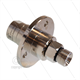 DGF Drehgelenk - dreifach gelagert - Flansch - 3/8" IG x 3/8" AG - 275 Bar - NW6