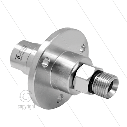 DGF Drehgelenk - dreifach gelagert - Flansch - 3/8" IG x 3/8" AG - 275 Bar - NW9