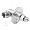 DGF Winkeldrehgelenk - Dreifach gelagert - Flansch - M21x1,5 AG x 3/8" AG - 275 Bar - NW6