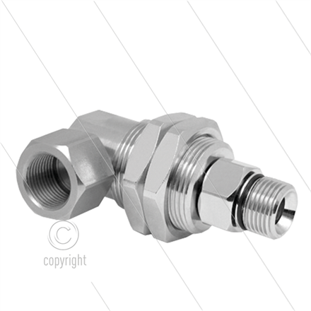 DGG Winkeldrehgelenk - dreifach gelagert - 3/8" IG x 3/8" AG - 275 Bar - NW6 - 1000 U/min