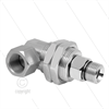 DGG Winkeldrehgelenk - dreifach gelagert - 3/8" IG x 3/8" AG - 275 Bar - NW6 - 1000 U/min
