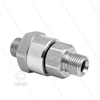 DGK Drehgelenk - einfach gelagert - 3/8" AG x 1/4" AG - 275 Bar - NW6 - 30 U/min