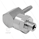 DGK Winkeldrehgelenk- einfach gelagert - 1/4" AG x 3/8" Pressnippel - 275 Bar - NW 6.4