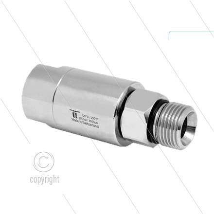 DGL Drehgelenk - dreifach gelagert - 1/4" IG x 1/4" AG - 275 Bar - NW6
