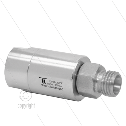 DGL Drehgelenk - dreifach gelagert - 1/4" IG x M16x1,5 AG - 275 Bar - NW6