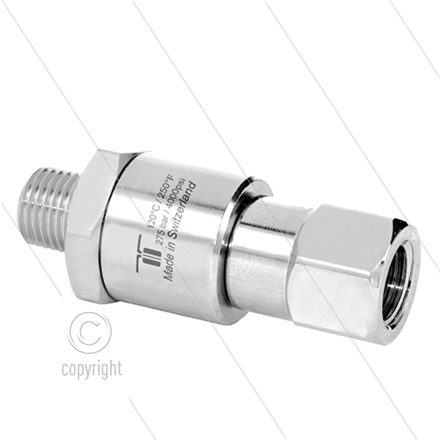DGV Drehgelenk - einfach gelagert - 1/2" IG x 1/2" AG - 275 Bar - NW6 - 30 U/min