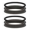Dichtsatz für R+M Winkeldrehgelenk 3/4" DN19 2 x O-Ring EPDM + 2 x Gleitring PTFE