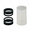 Dichtsatz für TEHA Winkeldrehgelenk - 3/8" - 1/2" - Standard - max. 100°C - PTFE / EPDM