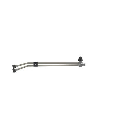 Doppellanze ST-53.2 650 mm M22x1,5AG Edelstahl