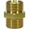 Doppelnippel 1/2"AG : 1/2"AG Messing 400 bar Länge: 30 mm. Max. 150 °C