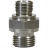 Doppelnippel 1/2"AG : 3/4"AG Edelstahl 400 bar Länge: 43 mm. Max. 150 °C