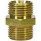 Doppelnippel 1/8"AG : 1/8"AG Messing 400 bar Länge: 21 mm. Max. 150 °C