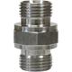 Doppelnippel 1"AG : 1"AG Edelstahl 250 bar Länge: 43 mm. Max. 150 °C