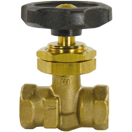 Dosierventil 2x1/4"IG Messing für Paneeleinbau