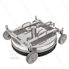 DR520 - Dachreiniger - Ø520mm - 500 Bar - max 120°C - 1/4" IG - Rotoram 2 x 1/4" NPT IG