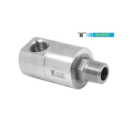 Drehgelenk 90° gross dreifach-gelagert INOX DGEI-90°-28 G1¼"F G1¼"kM